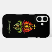 Fancy Mantle Embroidery - Hongaarse Folk Art Case-Mate iPhone Case (Achterkant (horizontaal))