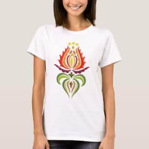Fancy Mantle Embroidery - Hongaarse Folk Art T-shirt
