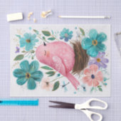 Fancy met veren tissuepapier (Craft)