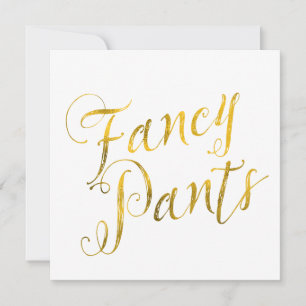Fancy mieren Citaat Faux Gold Foil Ontworpen