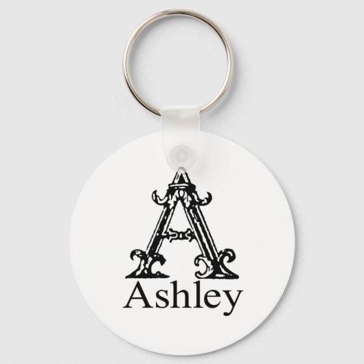 Fancy monogram: Ashley Sleutelhanger (Voorkant)