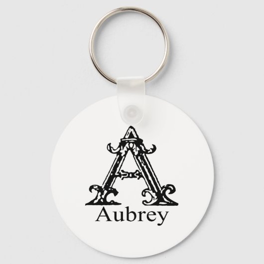 Fancy monogram: Aubrey Sleutelhanger (Voorkant)