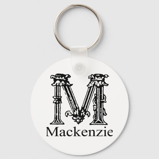 Fancy monogram: Mackenzie Sleutelhanger (Voorkant)