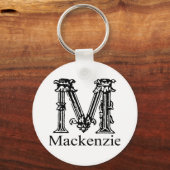 Fancy monogram: Mackenzie Sleutelhanger (Voorkant)