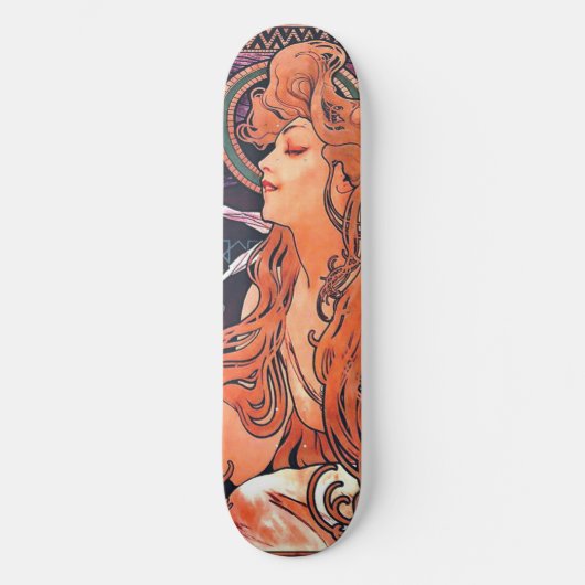 Fancy Mucha Skateboard (Recto)