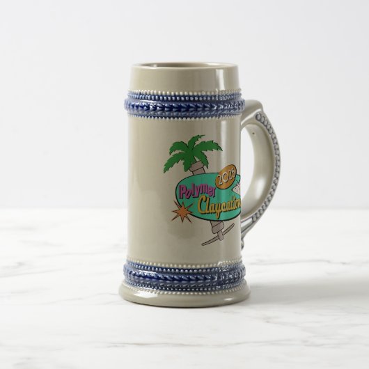 Fancy mug Polymer Claycation 2025 (Devant droit)