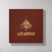 Fancy muurkunst canvas afdruk (Voorkant)