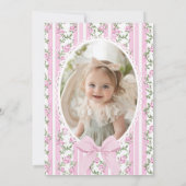 Fancy One Love Shack Bow 1st Birthday Kaart (Achterkant)