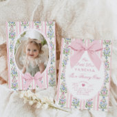 Fancy One Love Shack Bow 1st Birthday Kaart