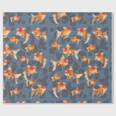 Fancy Oranda Goldfish Cadeaupapier (Vlak)