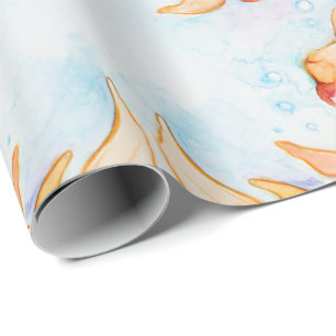 Fancy Oranda Goldfish Cadeaupapier