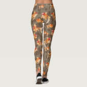 Fancy Oranda Goldfish Leggings (Achterkant)