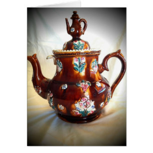 Fancy Ornat Antique anglaise Teapot Pot de café