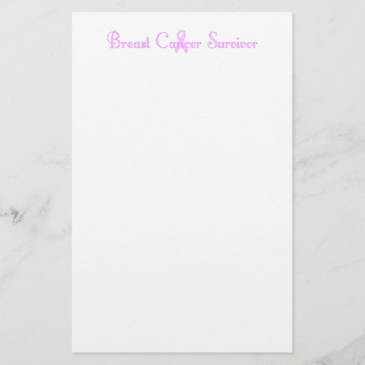 Fancy overleving briefpapier (Voorkant)