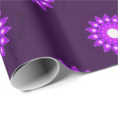 FANCY PAARSE STROOM CADEAUPAPIER (Rol Hoek)