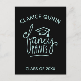Fancy Pants Funny Grad Party Invitation