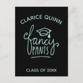 Fancy Pants Funny Grad Party Invitation (Devant)