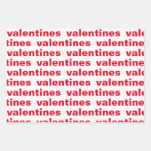 Fancy patroon met rode en roze Valentijnse Inpakpapier Vel (Voorkant 2)