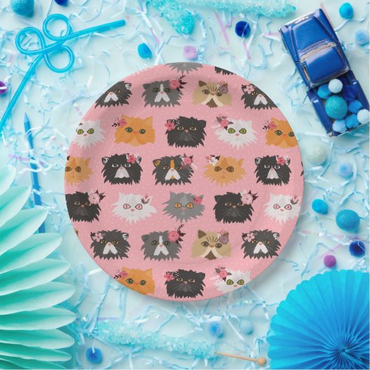 Fancy Perzische katroze Papieren Bordje (Feest)