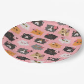 Fancy Perzische katroze Papieren Bordje (Gekanteld)