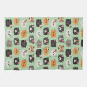 Fancy Perzische katten Theedoek (Horizontaal)