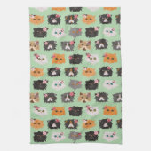 Fancy Perzische katten Theedoek (Verticaal)
