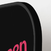Fancy Pickleball Queen's Paddle (Links Detail)