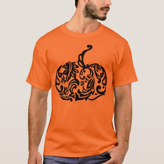 Fancy pompoen Shirt (Voorkant)
