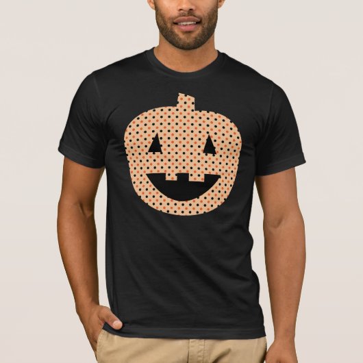 Fancy pompoen voor Herfst Halloween T-shirt (Voorkant)