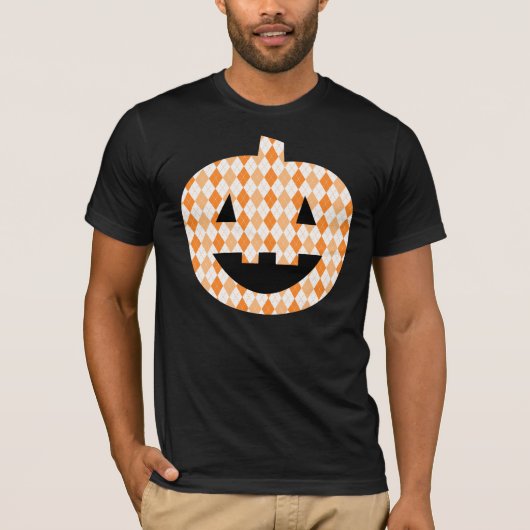 Fancy pompoen voor Herfst Halloween T-shirt (Voorkant)