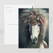 Fancy Pony Briefkaart (Voorkant / Achterkant)