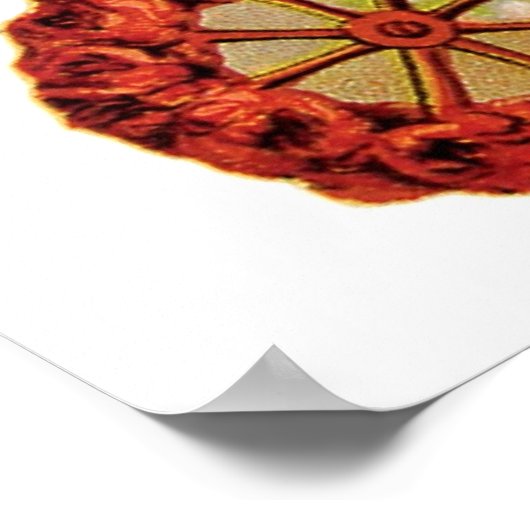 Fancy Poster voor ventilator (Hoek)