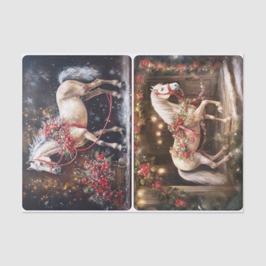 Fancy Prancers Tissuepapier (Voorkant)