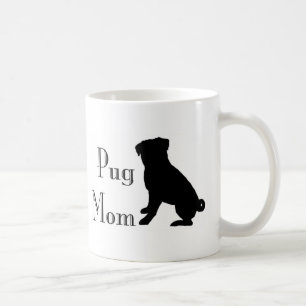 Fancy Pug mama Koffiemok