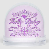 Fancy Purple Hello bébé (Arrière)