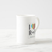 Fancy R+F-Mok Porselein Kop (Voorkant rechts)