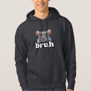 Fancy Rat Knaagdier Eigenaar Meme Bruh Huisdier Ra Hoodie