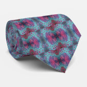Fancy rode Paarse stropdas (Opgerold)
