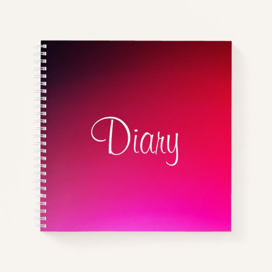 Fancy roze agenda (Voorkant)