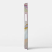 Fancy roze en witte Tulip Case-Mate iPhone Case (Achterkant / Rechts)