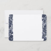 Fancy Rustisch blauw leder Kijk bedankt (Achterkant)