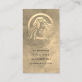 Fancy Scharen | Hout  Visitekaartje (Achterkant)