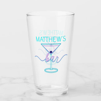 Fancy Script Fun Colours Fun Bar Glas