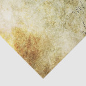 Fancy  script op oude perkamentstijl tissuepapier (Detail)