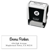 Fancy scriptkalligrafie Eenvoudig Zelfinktende Stempel (In situ)