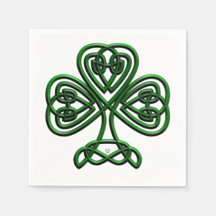 Fancy Shamrock Servetten