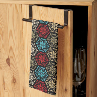 Fancy Snowflakes Microfiber Kitchen Towel Theedoek