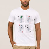 Fancy speelkaarten Mannen T-shirt (Voorkant)