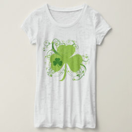 Fancy St Patricks Day Shamrock T-shirt