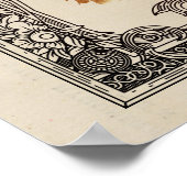 Fancy steampunk Cat Portrait Poster (Hoek)